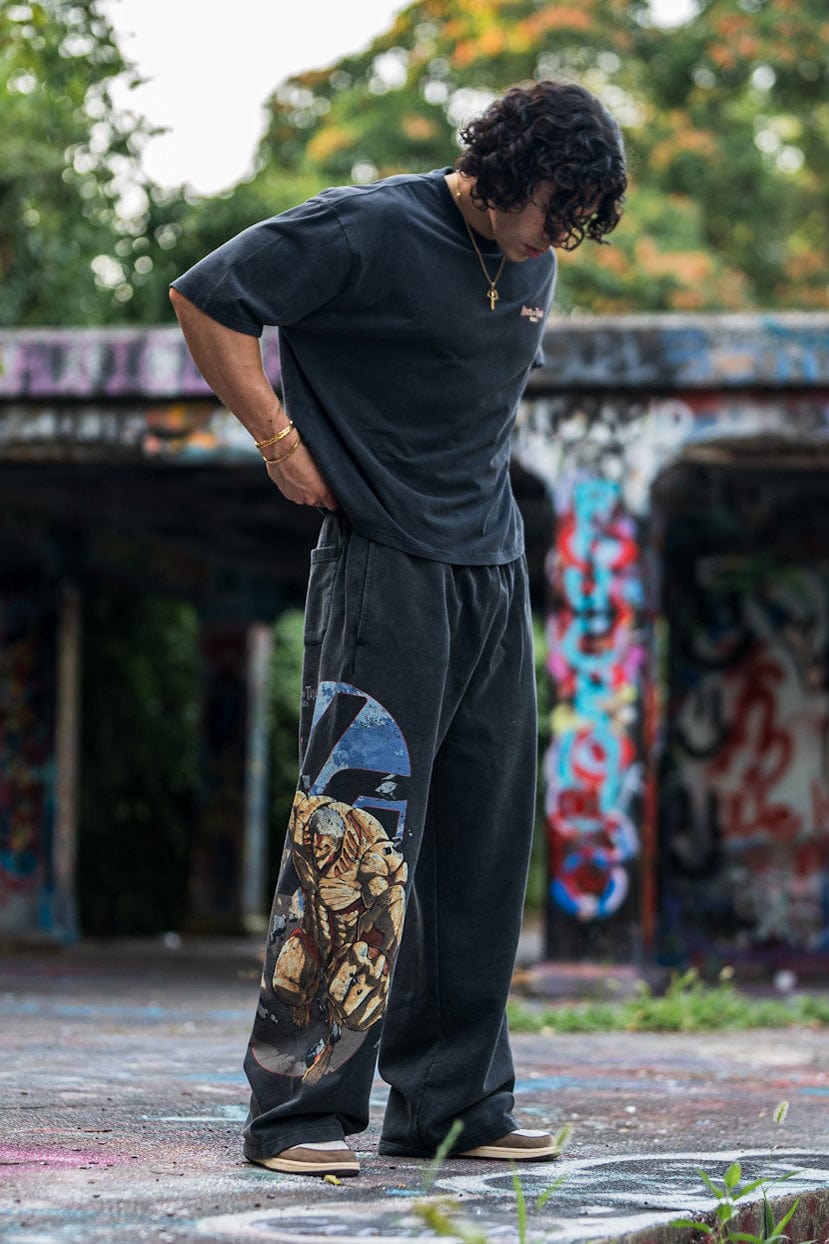 2128 - AOT? x YLA Baggy Joggers